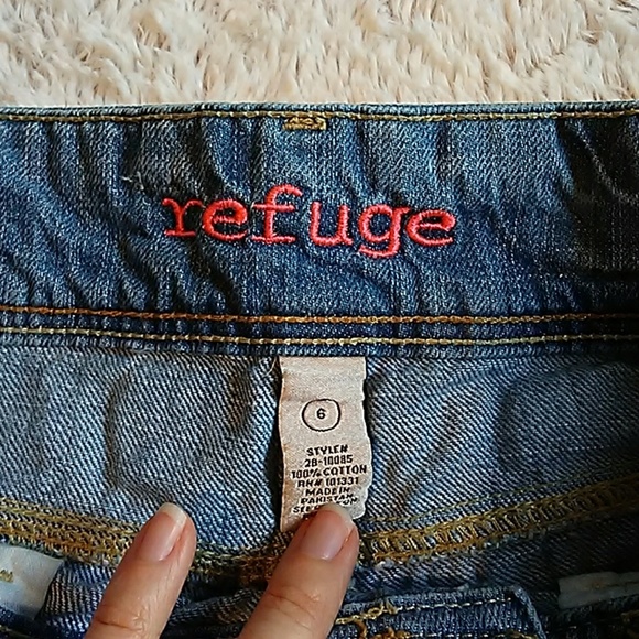 Refuge Short Jean Shorts-Lightwashed weathered - Picture 5 of 5
